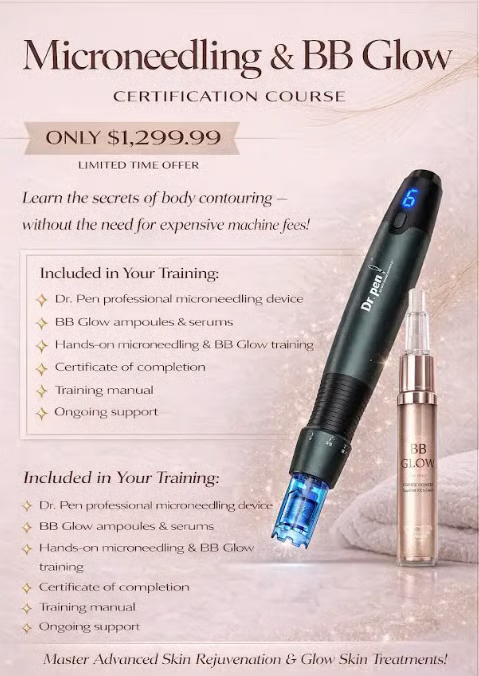 Microneedling & BB Glow Certification Course